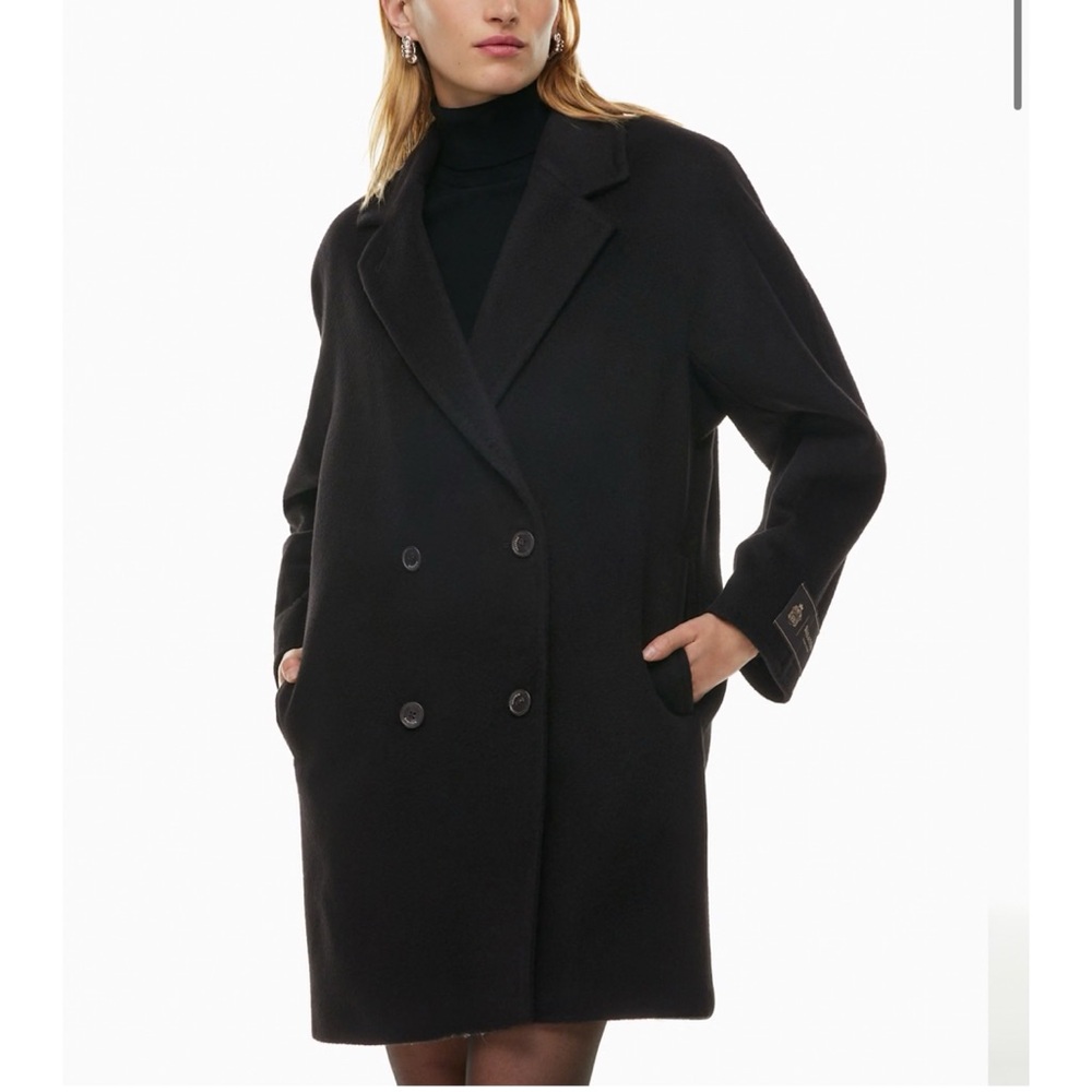 Babaton Slouch Coat Mid black